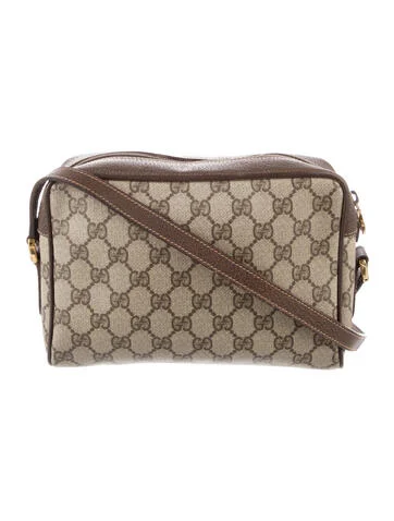 Gucci Vintage GG Supreme Sherry Line Shoulder Bag - view 4