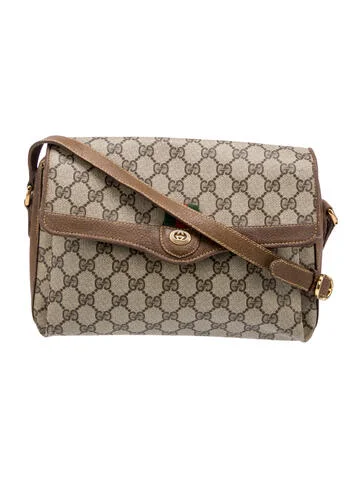 Gucci GG Canvas Crossbody Bag