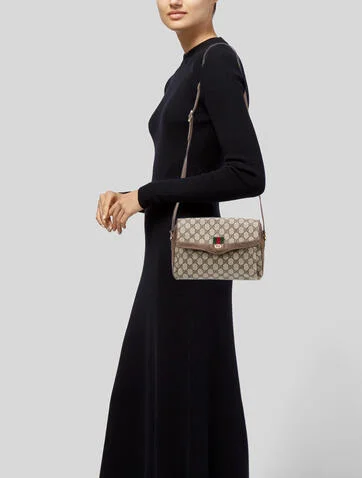 Gucci GG Canvas Crossbody Bag - view 2