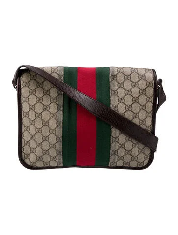 Gucci GG Plus Medium Web Messenger Bag - view 4