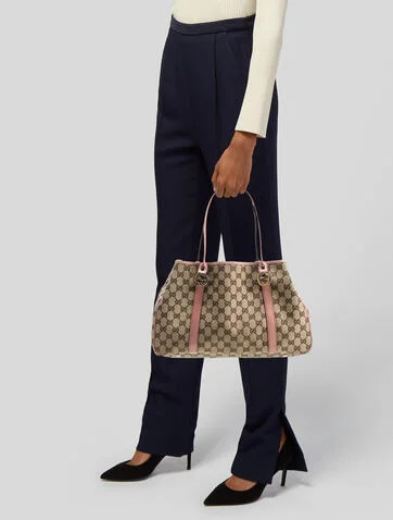 Gucci GG Canvas Twins Tote - view 2