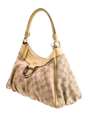 Gucci GG Canvas Small Abbey Hobo - view 3