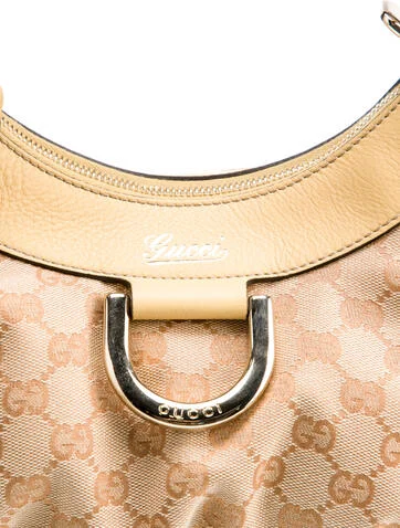 Gucci GG Canvas Small Abbey Hobo - view 5