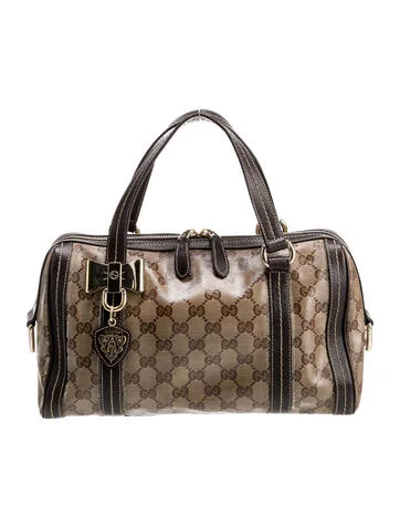 Gucci GG Crystal Duchessa Boston Bag