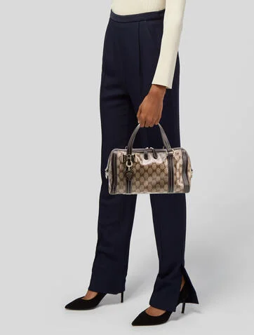 Gucci GG Crystal Duchessa Boston Bag - view 2