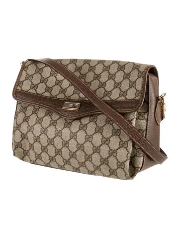 Gucci Vintage GG Supreme Shoulder Bag - view 3
