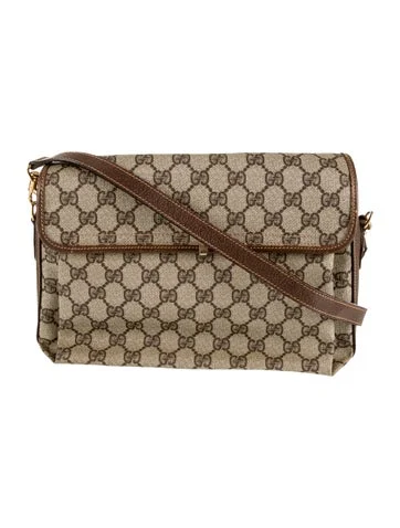 Gucci Vintage GG Supreme Shoulder Bag - view 4