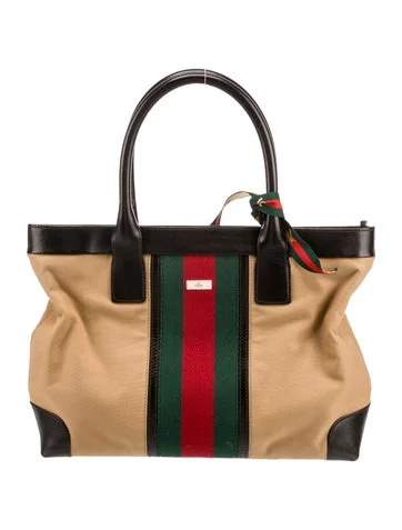 Gucci Vintage Web Tote