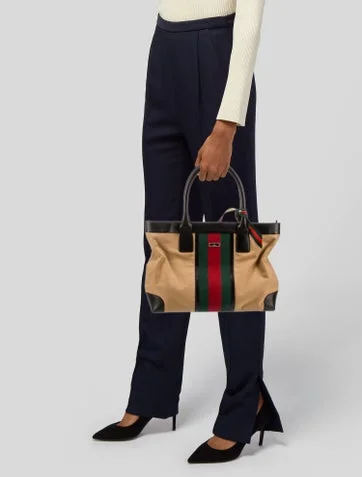 Gucci Vintage Web Tote - view 2
