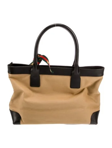 Gucci Vintage Web Tote - view 4
