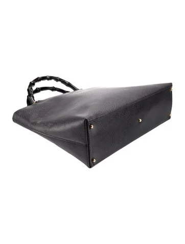 Gucci Vintage Bamboo Handle Tote - view 5