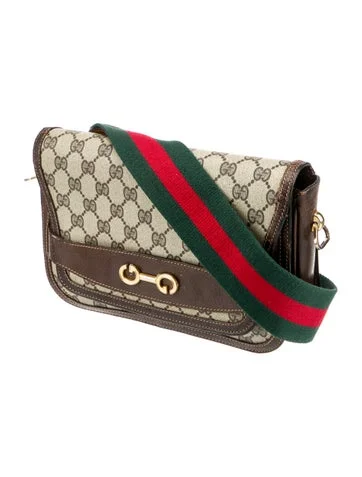 Gucci Vintage GG Plus Flap Clutch - view 3