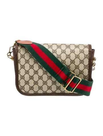 Gucci Vintage GG Plus Flap Clutch - view 4