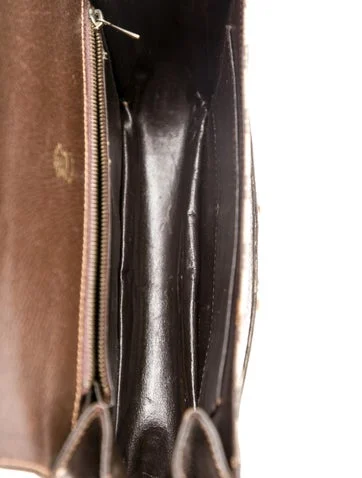 Gucci Vintage GG Plus Flap Clutch - view 6