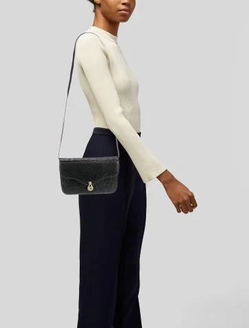 Gucci Small Ostrich Shoulder Bag - view 2