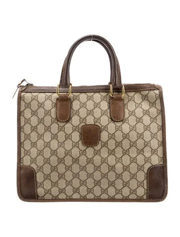 Gucci Vintage GG Plus Handle Bag