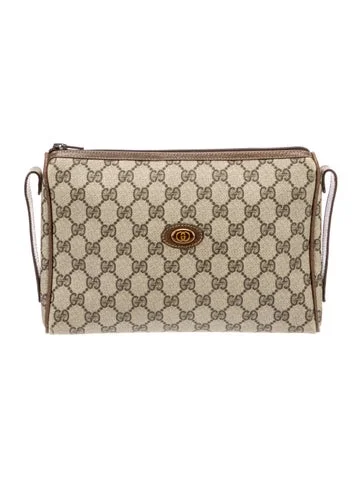 Gucci Vintage GG Supreme Pouch