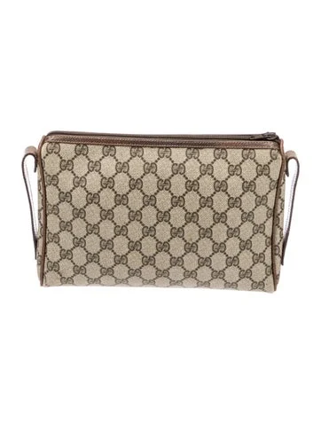 Gucci Vintage GG Supreme Pouch - view 4