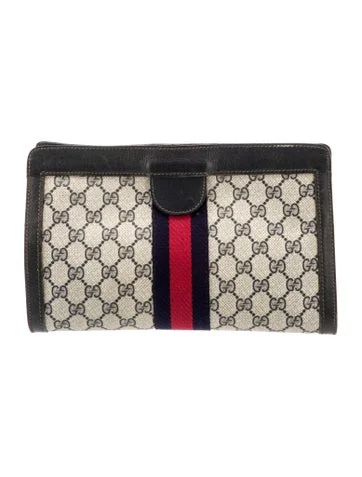 Gucci GG Supreme Cosmetic Bag