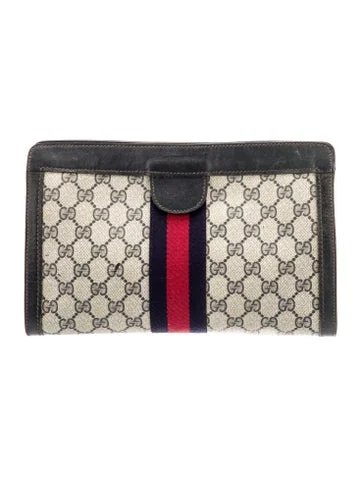 Gucci GG Supreme Cosmetic Bag - view 4