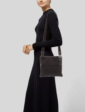 Gucci GG Canvas Messenger Bag - view 2