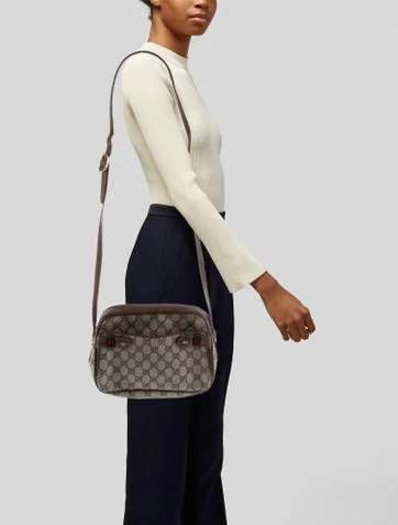 Gucci GG Supreme Crossbody Bag Vintage - view 2