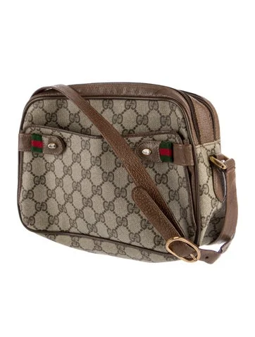Gucci GG Supreme Crossbody Bag Vintage - view 3