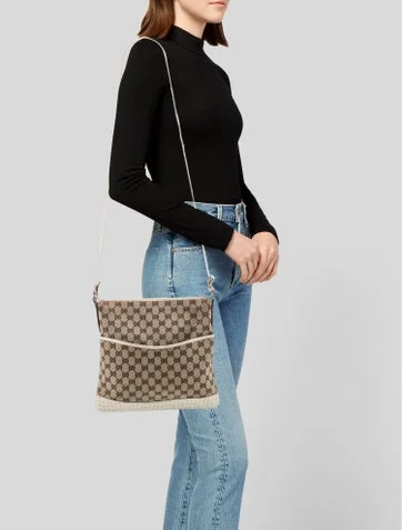 Gucci GG Canvas Messenger Bag - view 2