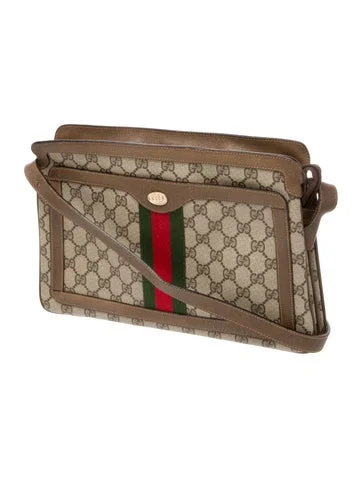 Gucci GG Supreme Shoulder Bag Vintage - view 2