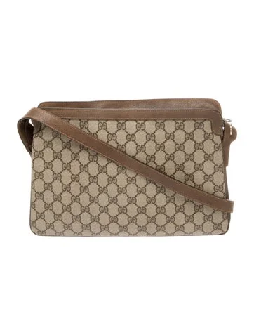 Gucci GG Supreme Shoulder Bag Vintage - view 3