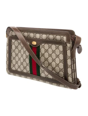 Gucci GG Supreme Shoulder Bag Vintage - view 3