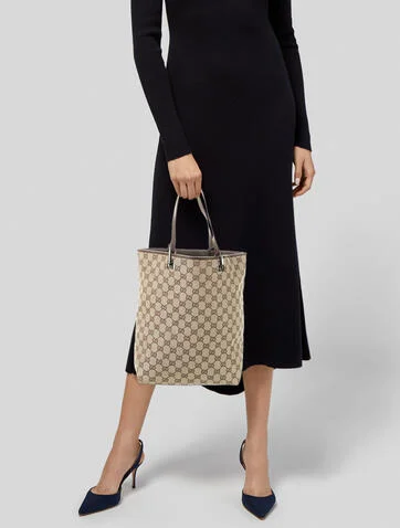 Gucci GG Canvas Bucket Tote - view 2
