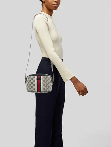 Gucci GG Plus Web Shoulder Bag - view 2