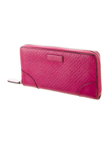 Gucci Diamante Leather Continental Wallet - view 3