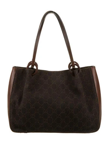 Gucci GG Denim Tote Bag - view 4