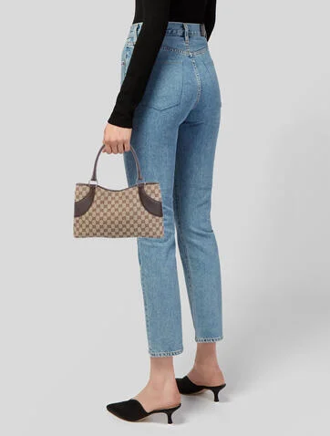 Gucci GG Canvas Shoulder Bag - view 2