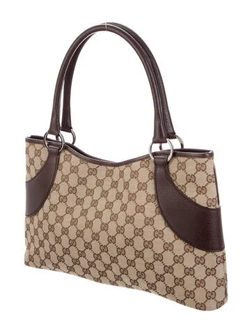 Gucci GG Canvas Shoulder Bag - view 3