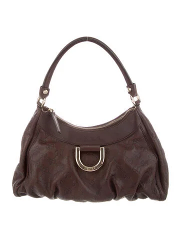 Gucci Medium Signature D-Ring Hobo