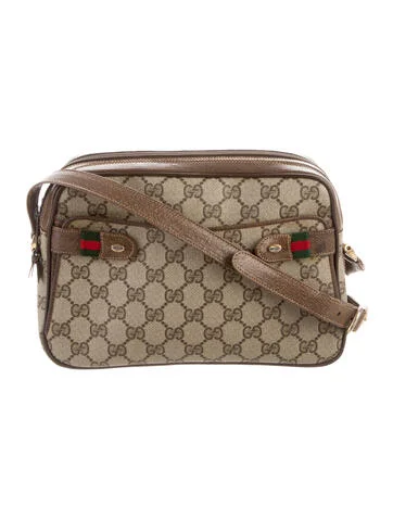 Gucci Vintage GG Plus Crossbody Bag