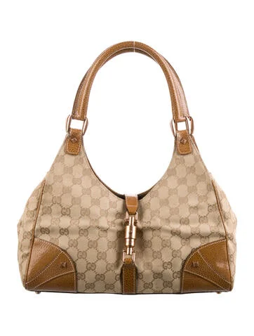 Gucci GG Canvas Bardot Bag