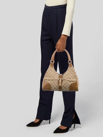 Gucci GG Canvas Bardot Bag - view 2