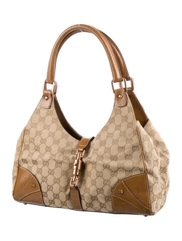 Gucci GG Canvas Bardot Bag - view 3