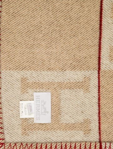Hermès Vintage Avalon Blanket - view 2
