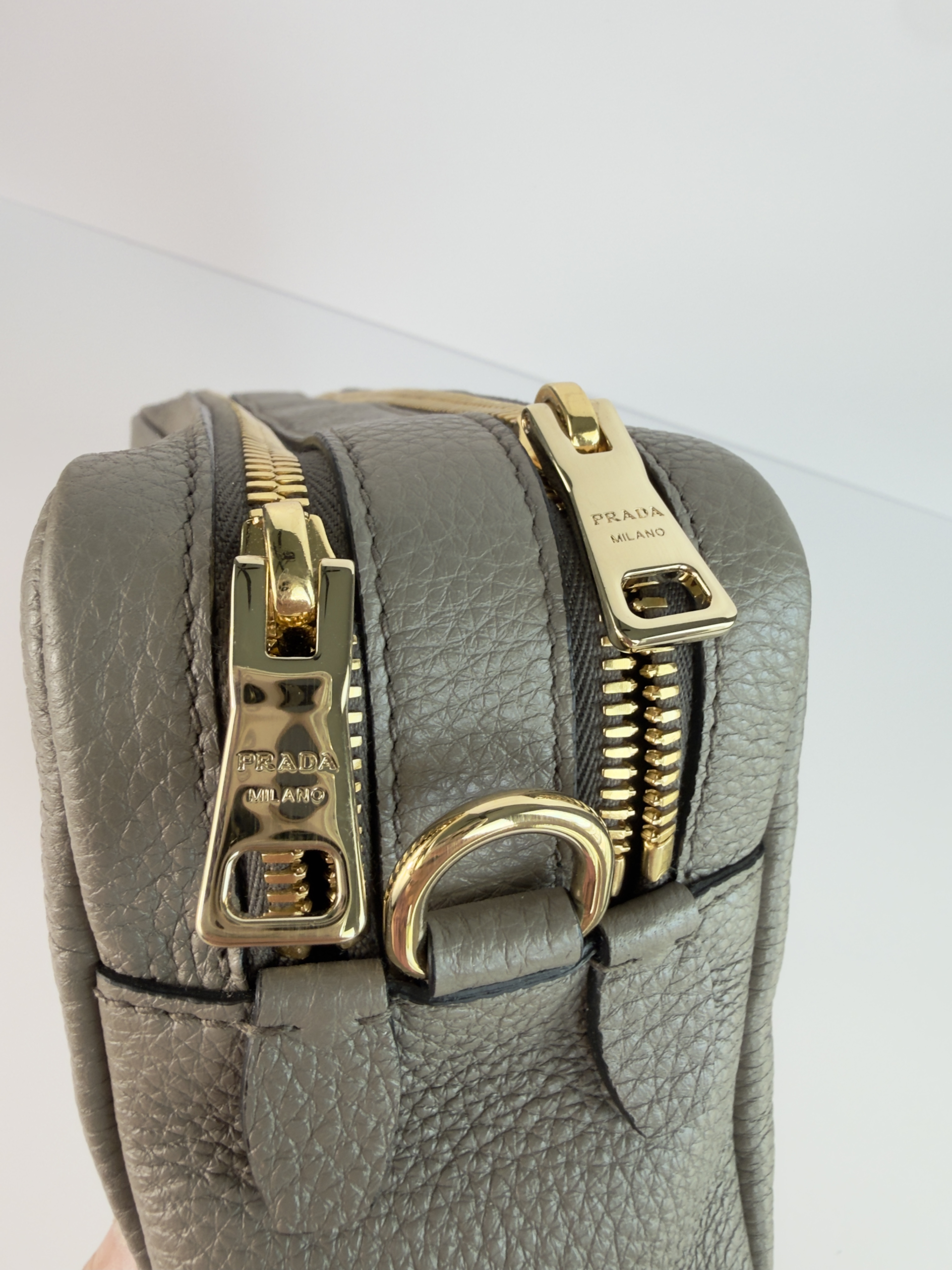 PRADA ARGILLA GREY VITELLO PHOENIX - Image 7