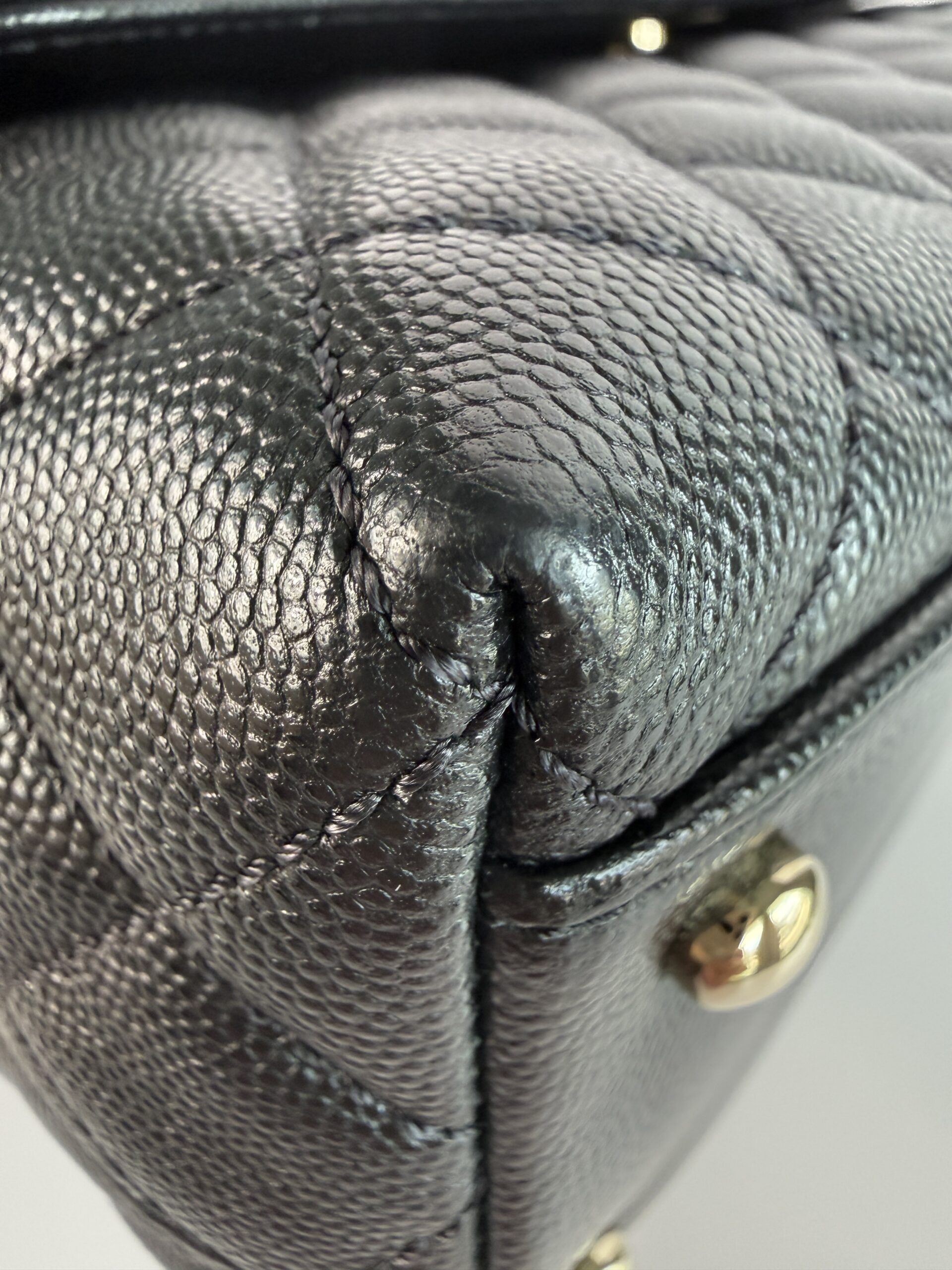 CHANEL FLAP TOP HANDLE - Image 12