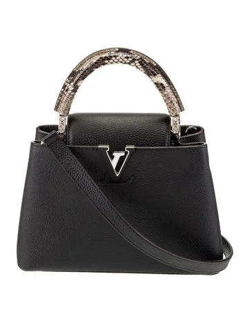 Louis Vuitton Leather Capucines BB
