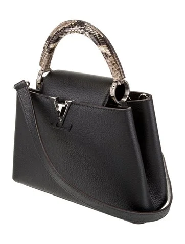 Louis Vuitton Leather Capucines BB - view 3