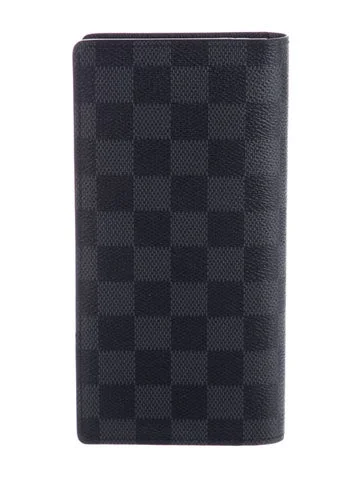 Louis Vuitton Damier Graphite Pattern Coated Canvas Brazza Wallet - view 2