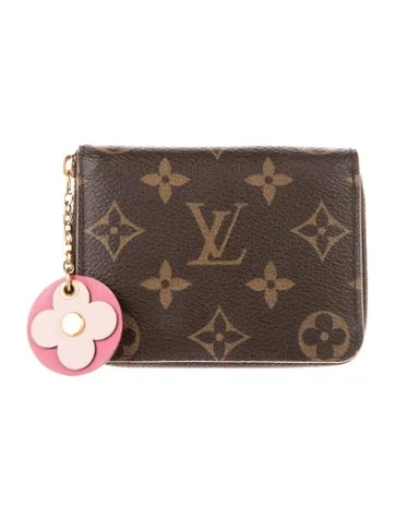 Louis Vuitton LV Monogram Coated Canvas Zippy Coin Purse