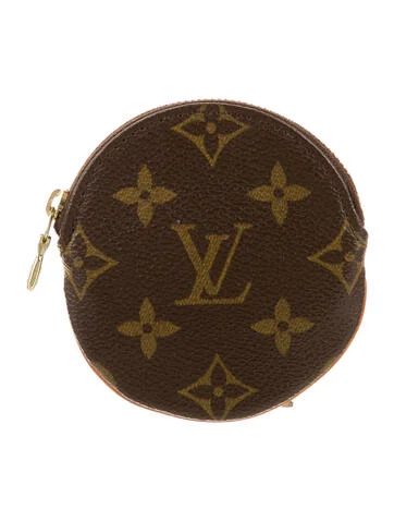 Louis Vuitton Vintage Monogram Pattern Coin Pouch